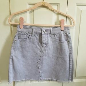 Wild Fable Lavender Denim Skirt